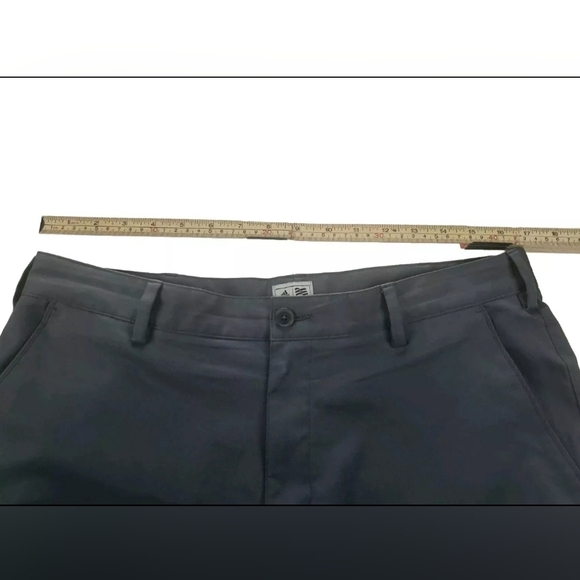 Adidas Men's Golf Pants Charcoal Gray 34x30 Embroidered Logo Straight Leg - Picture 4 of 7